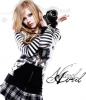 Avril Lavigne with my name