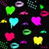 kiss,color,bright,pretty,BACKGROUND,hearts,paint