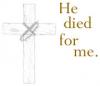 he died for me