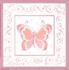 Pink Butterfly art/two