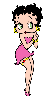 Betty Boop pinky dress
