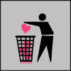 love in a  dustbin