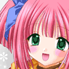 Sweet pink anime girl
