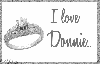 Wedding Ring-I love Donnie
