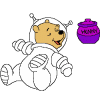 Pooh in space