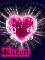 Karen Pink Heart