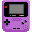 purple gameboy