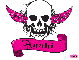 anahi pink skull