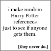 Such A Harry Potter Fan!