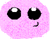 cute pink puffball