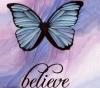 believe / butterfly