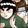 Neji , Ten Ten and Rock Lee