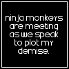ninja monkeys