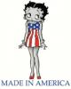 Betty Boop dress up america color