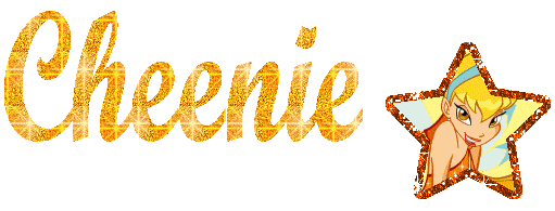 Cheenie - golden star fairy