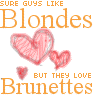 brunettes