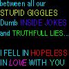 stupid ...