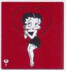 red heart background w Betty Boop standing