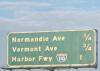 Normandie Ave, Vermont Ave, Harbor Fwy