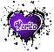 verito purple animated heart