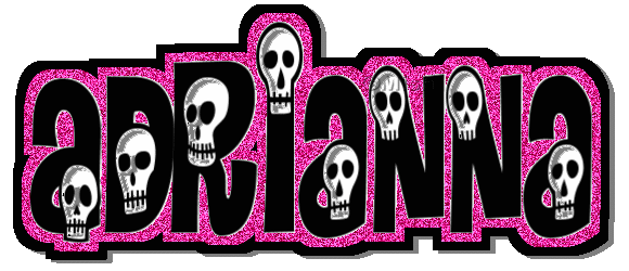 adrianna pink skulls
