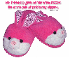 Friendship Pink Bunny Slippers