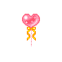 kawaii heart balloon