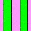 pink&green striped