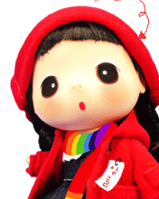 DDUNG DOLL BLOWING KISSES
