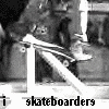 I love skateboarders
