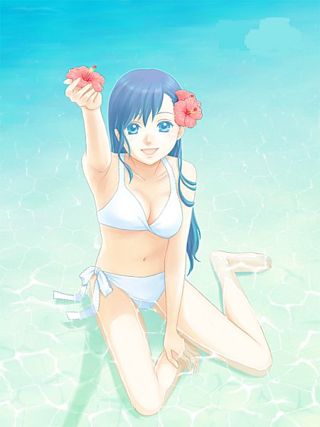 girl-one flower??