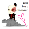 zuko has a dino