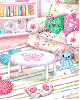 cute kawaii girl bedroom