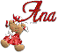 Christmas Name Graphic with Gingerbread