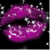 glitter kiss