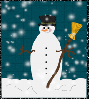 Snowing on a Snowman
