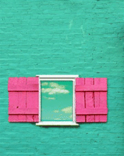cute kawaii window on the sky