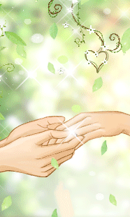 cute kawaii wedding ring
