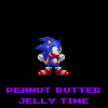 Peanut butter jelly time sonic