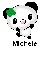 Panda with clover