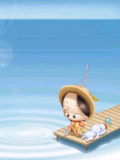 cute kawaii fishing