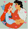 Princess Ariel and Prince Eric