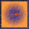 Crystal -violet orange /w frame