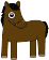 dark brown horse