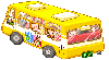 cute kawaii bus