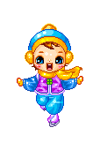 cute kawaii winter boy