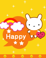 happy cute kawaii bunny
