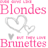 brunettes!!!