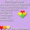 Glitter Graphic, Help! 