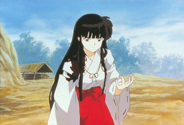 Kikyo cut by InuYasha/Naraku